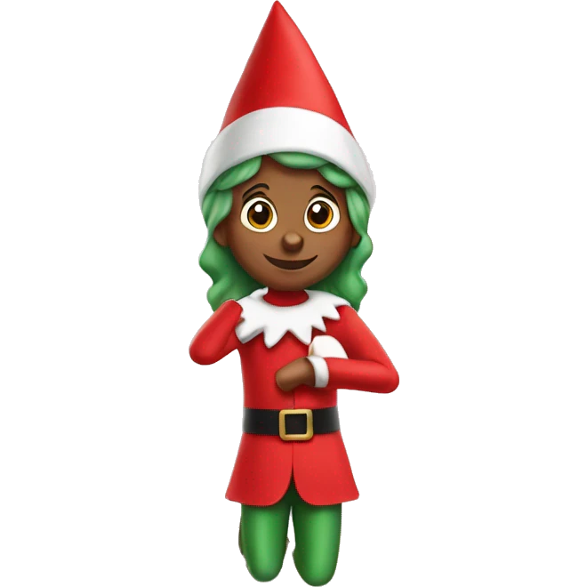 elf on the shelf emoji