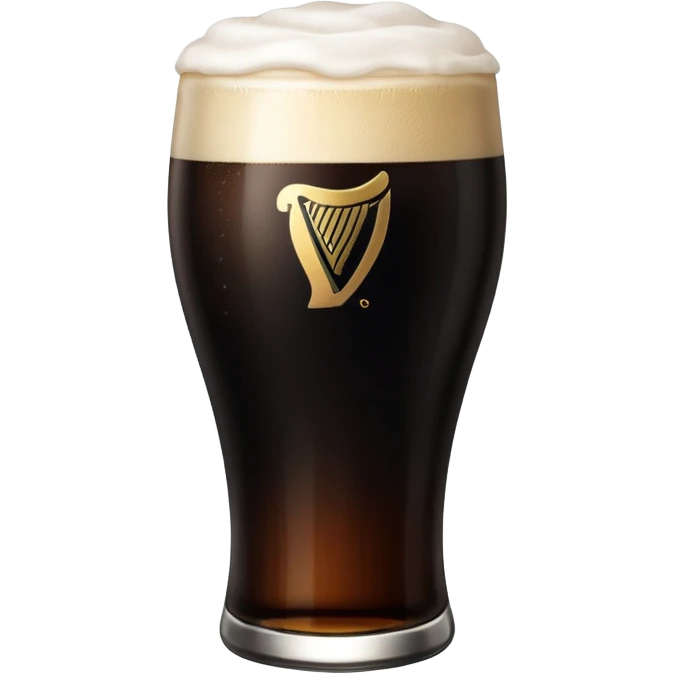 Guiness, split the g emoji