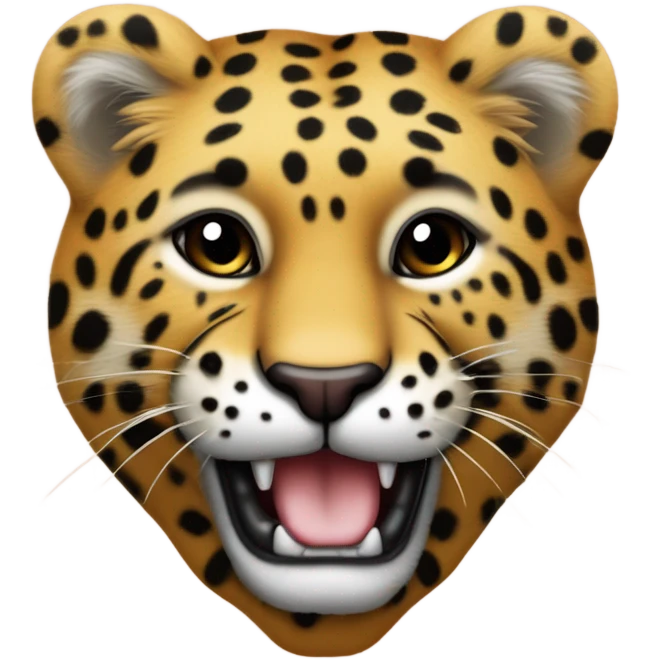 Un corazon de leopardo  emoji
