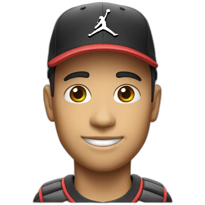 Emoji with Jordan Cap emoji