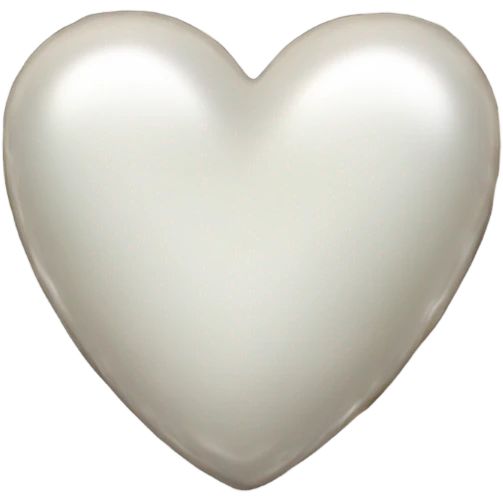 pearl heart emoji