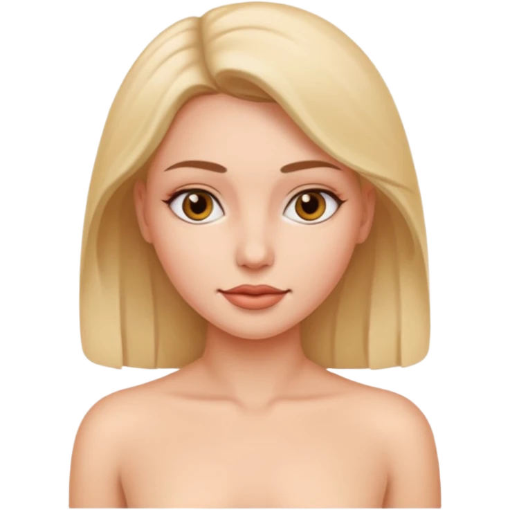 Naked women emoji