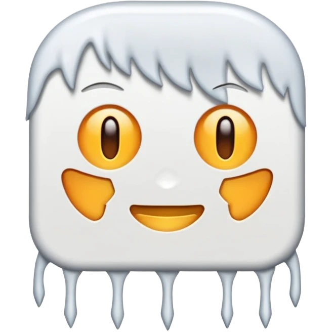 hanging by a thread emoji