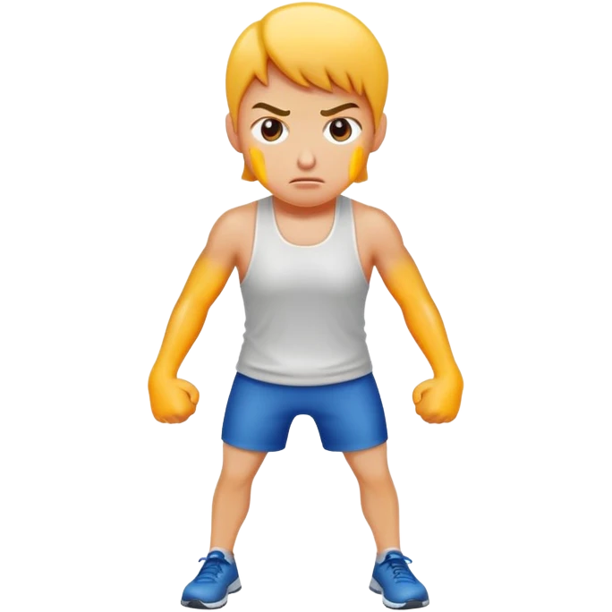 Working out emoji