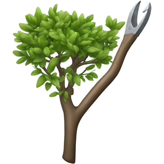Pruning sheer emoji