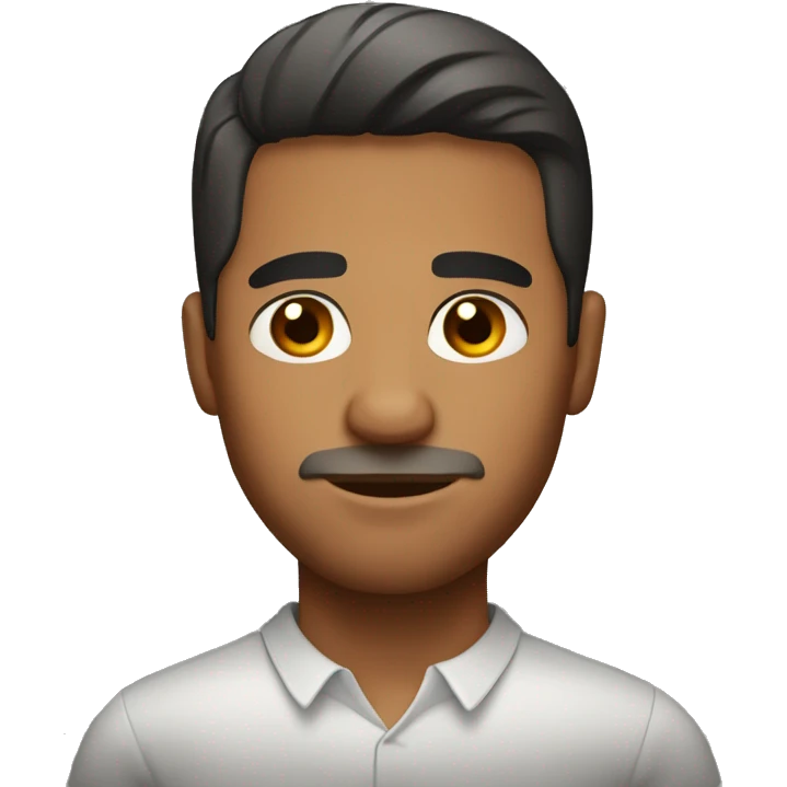 Puerto rican man with short hair emoji