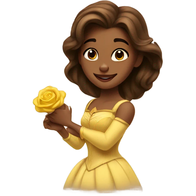 Beauty and The beast emoji