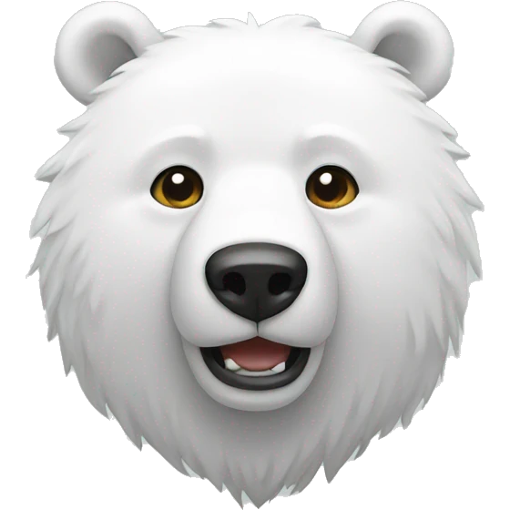 White bear emoji