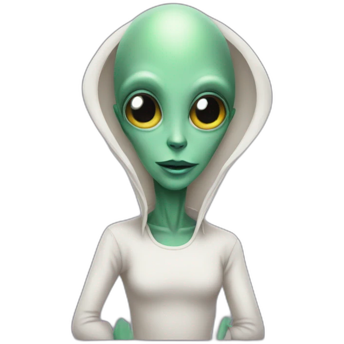 Alien lover emoji
