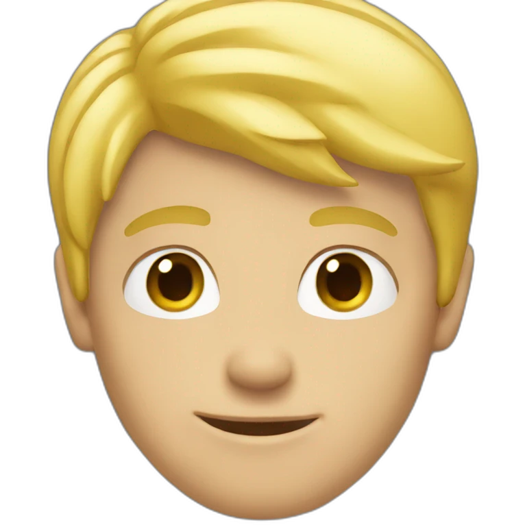 blond guy emoji