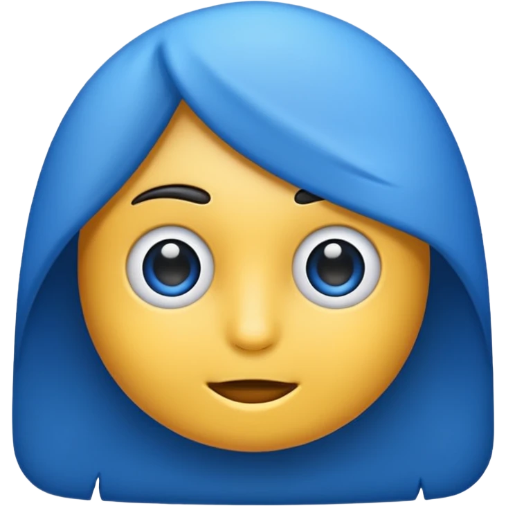 آبی emoji
