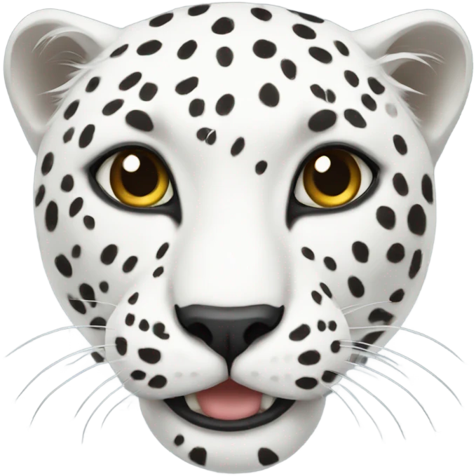 white leopard emoji