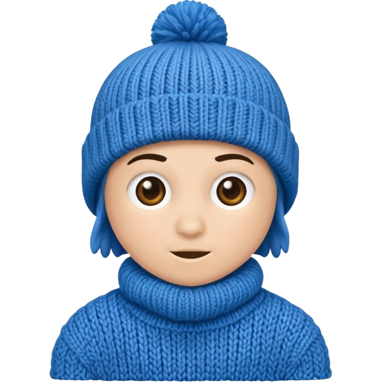 only a beanie, no person emoji