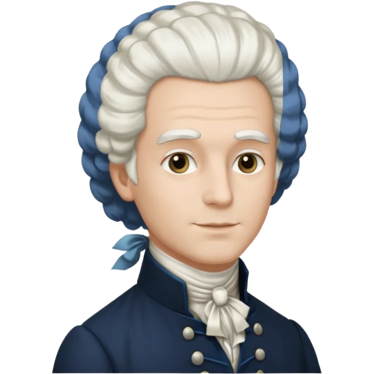 white townsman 18th century emoji