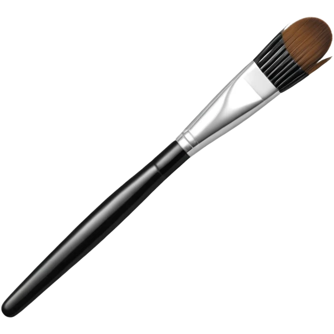 lash and brows done with a eyebrow brush without a women emoji