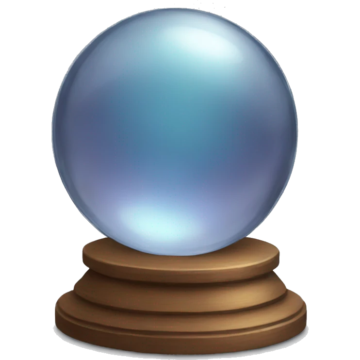 Crystal Ball read me emoji