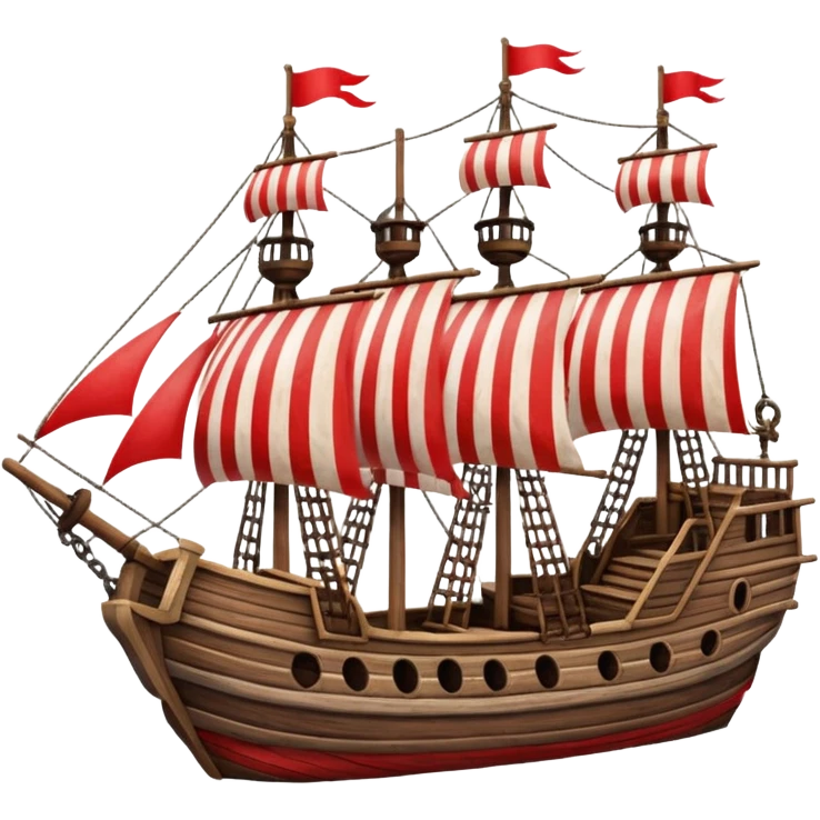 Pirate Ship Ride emoji