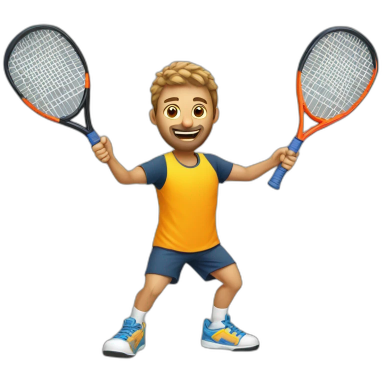 Padel-freak emoji