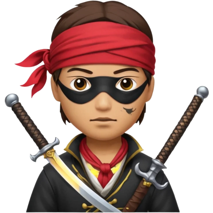 Asian pirate emoji