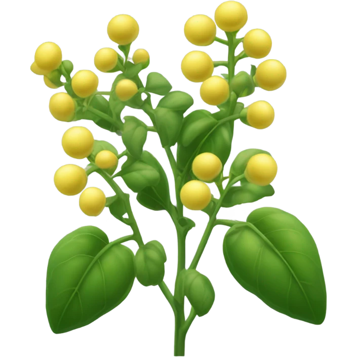 Soybean plant  emoji