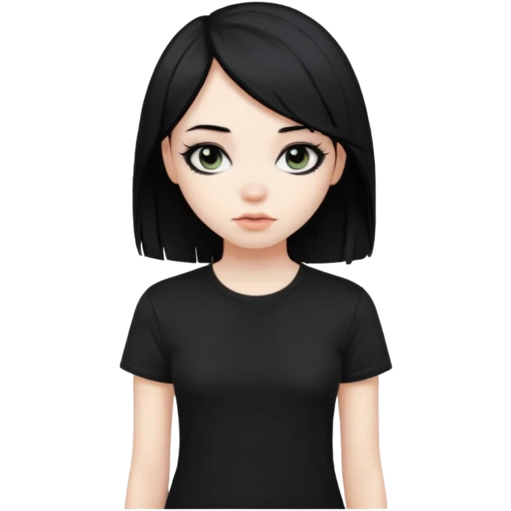 Emo girl  emoji