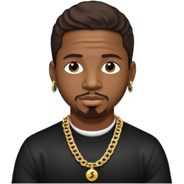 Stevie J, Record Producer (b.1973) with dark brown hair emoji