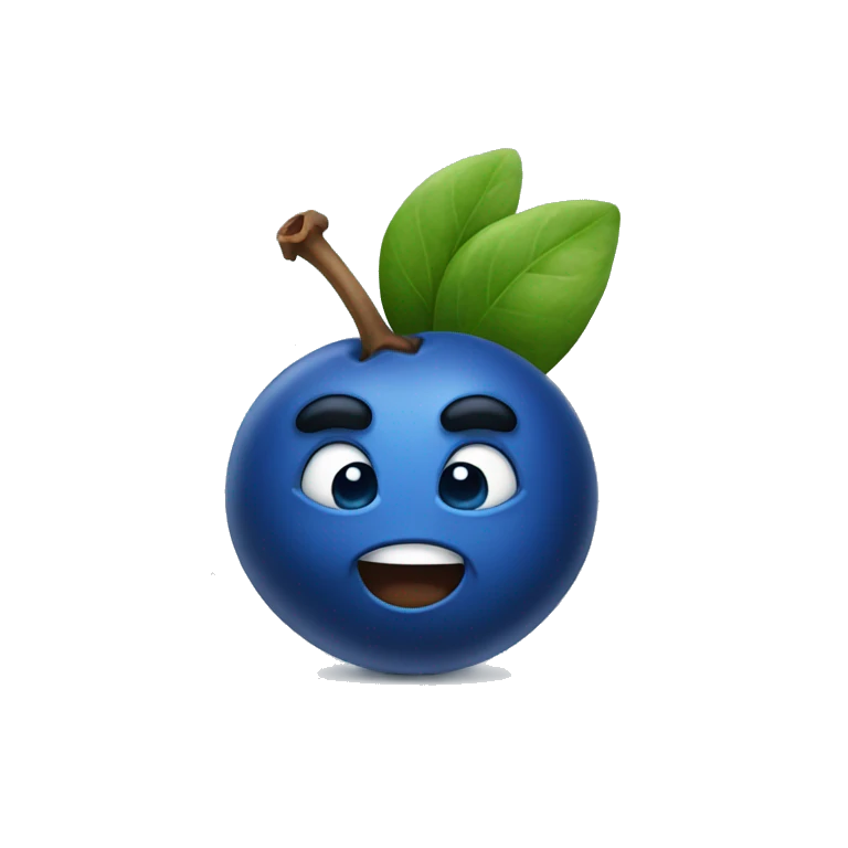 Blueberry  emoji