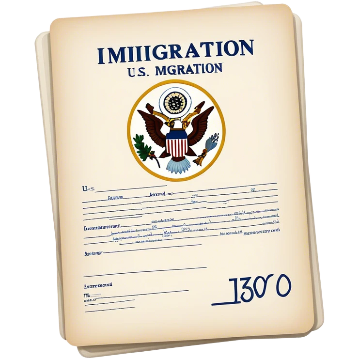 U.S. Immigration "I-130 Approved" emoji