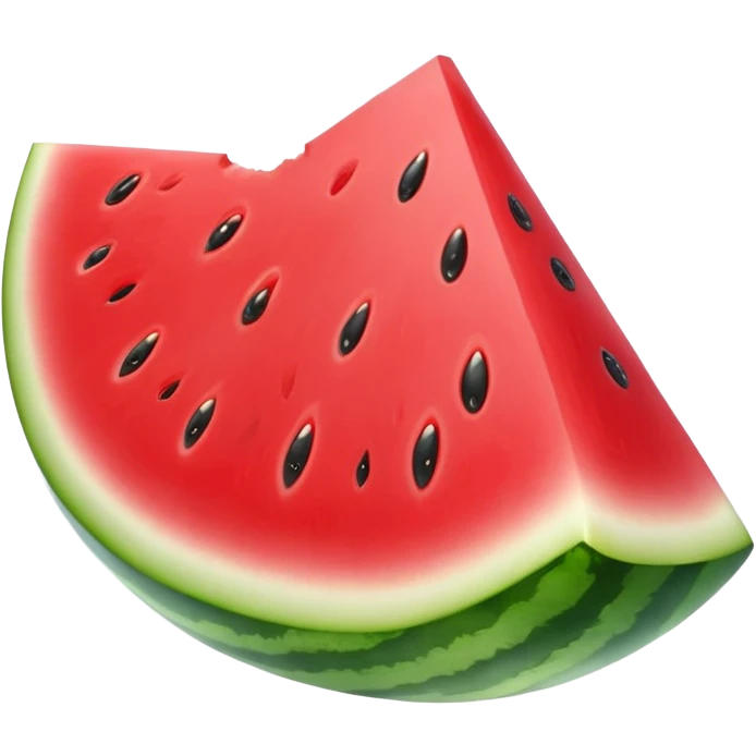 juicy watermelon slice emoji