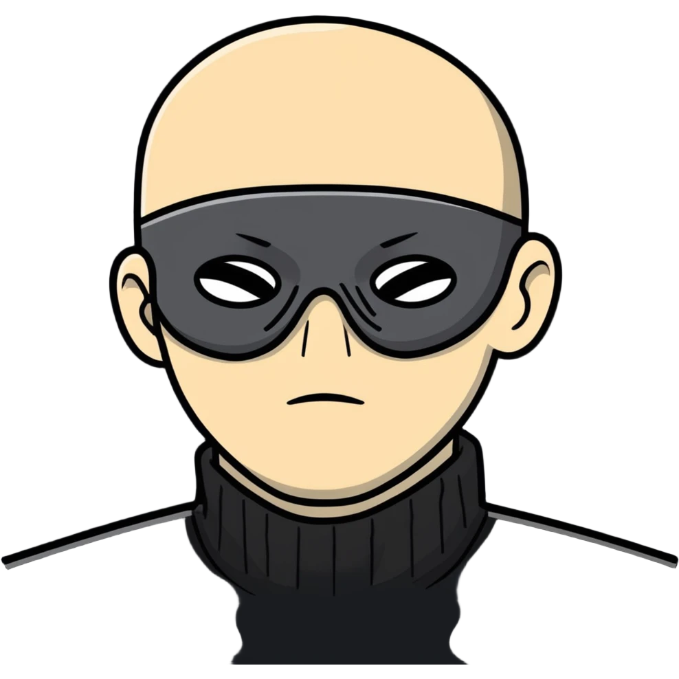 a man with one eye covered emoji