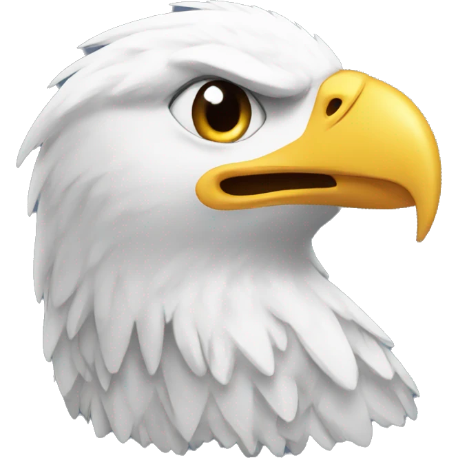 eagle smiling emoji