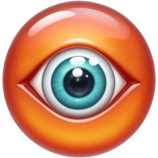 gummy eyeball emoji