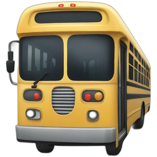city bus emoji