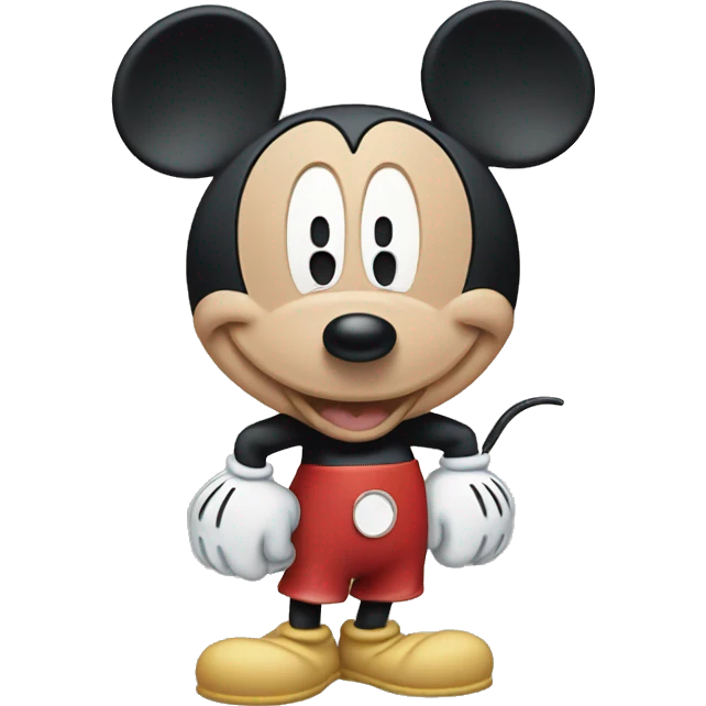 Mickey mouse emoji