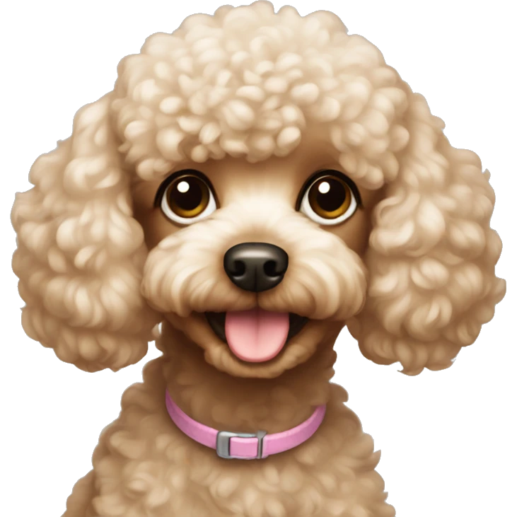 Toy poodle  emoji