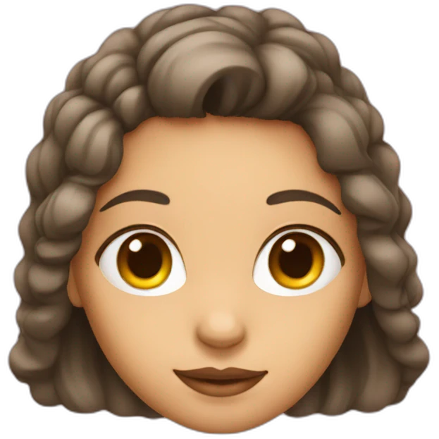 A girl  emoji