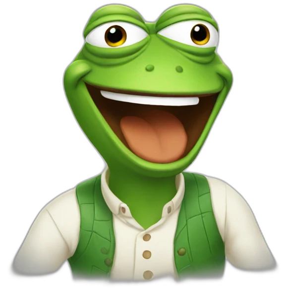 pepe-laugh emoji