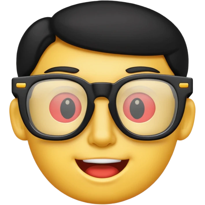 3d glasses emoji