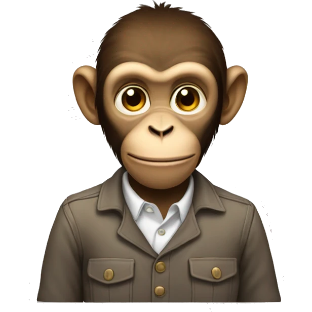 Monkey working  emoji