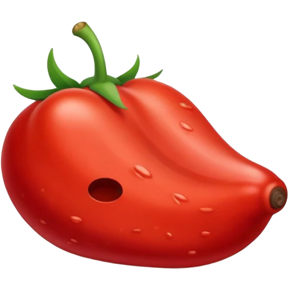 Un montoncito de remolacha picada emoji