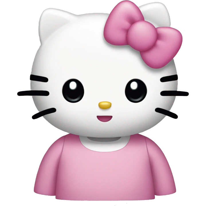 Hello kitty emoji