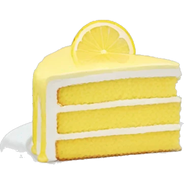 lemon cake emoji