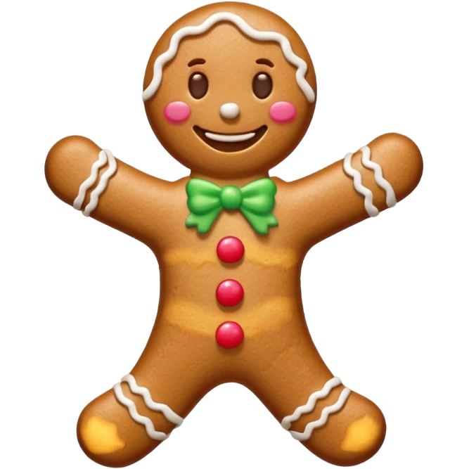 Omino di pan di zenzero  più bello emoji