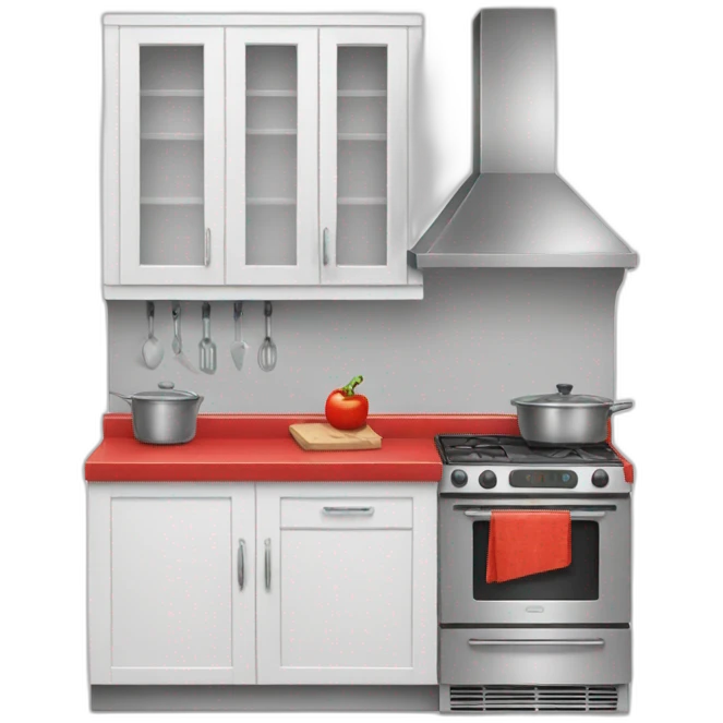 Kitchen in Ketchup emoji
