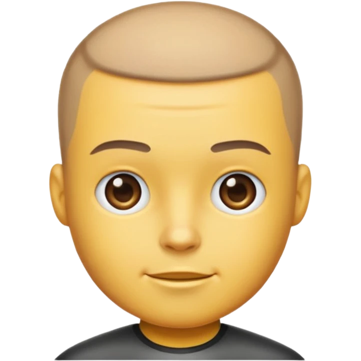 buzz cut emoji