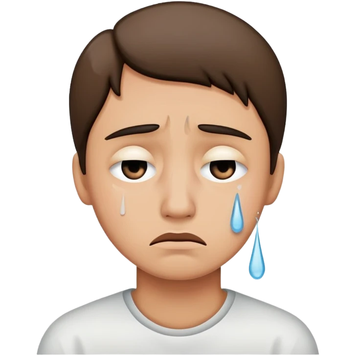 Слезы, грусть, боль 😭  emoji