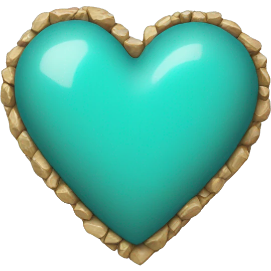 Turquoise Heart emoji