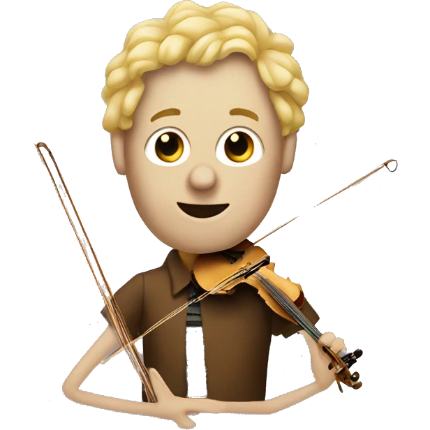 stringed puppet man blonde emoji