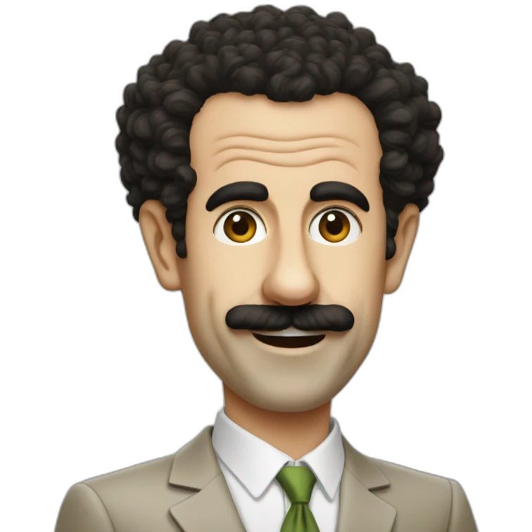 borat saying "nice" emoji