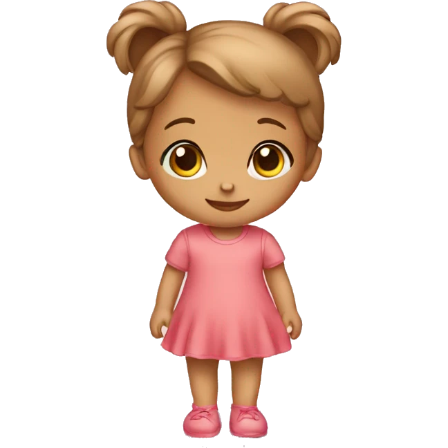 Little girl teddy bear emoji